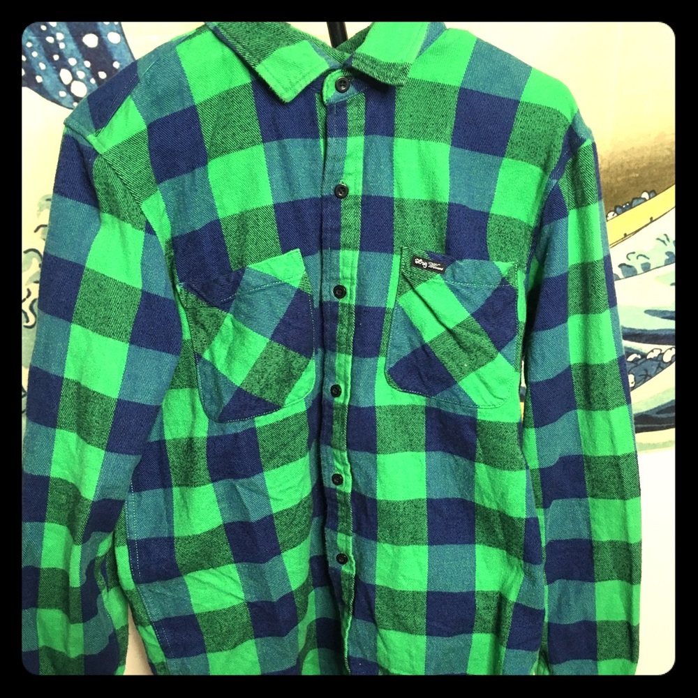 LRG Green Flannel (M)